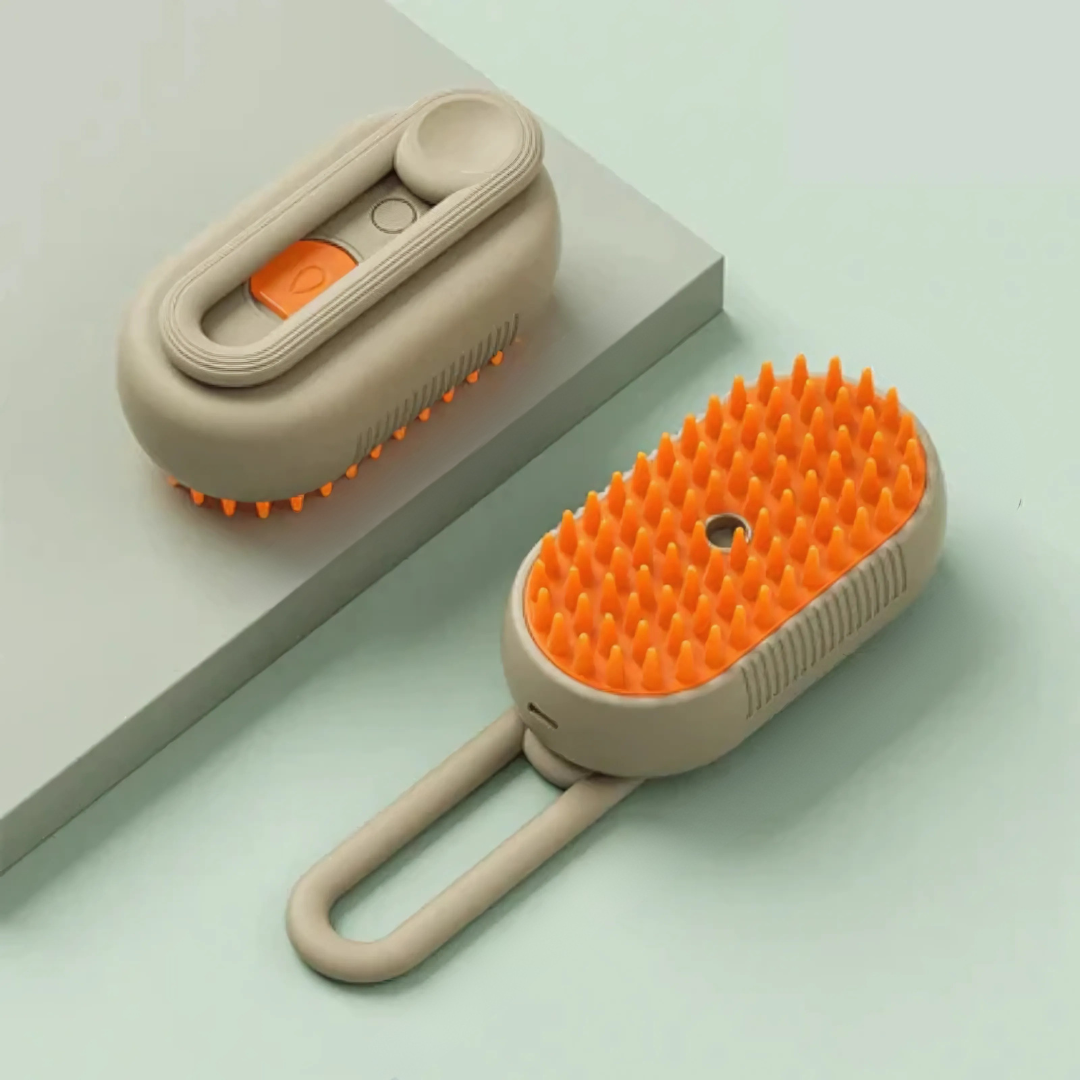 3-in-1 Steam Grooming Brush