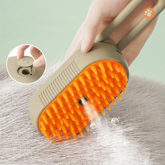 3-in-1 Steam Grooming Brush