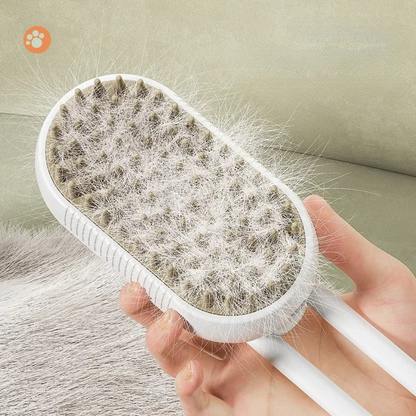 3-in-1 Steam Grooming Brush